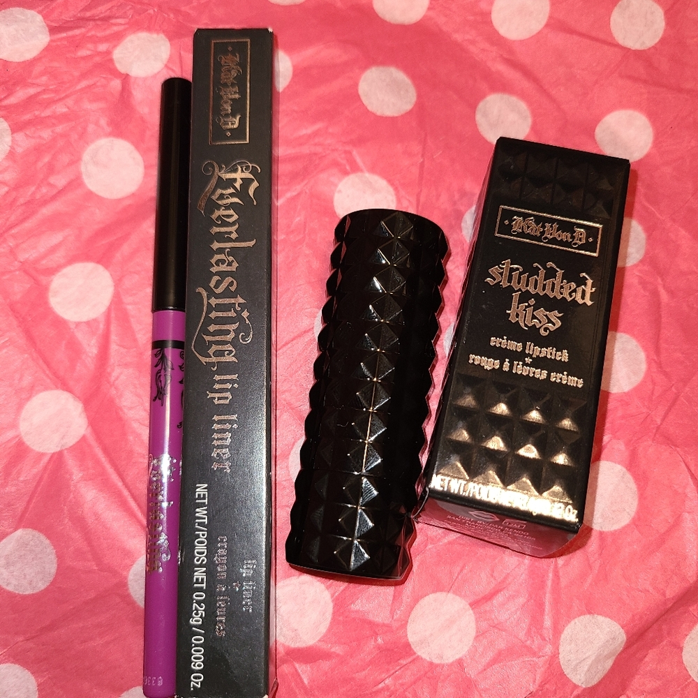 💋 KAT VON D "L.U.V" LIP LINER AND LIPSTICK 💄